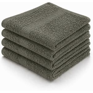 Borg Bomullsvaddlappar 4-pack - Mjuka, Saugande, 30x30cm - Hygienisk Borg Bomullsvaddlappar 4-pack - Mjuka, Saugande, 30x30cm - Hygienisk