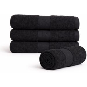 Egeria Diamant Handduk - 50x100 cm, Svart - 100% Bomull Egeria Diamant Handduk - 50x100 cm, Svart - 100% Bomull