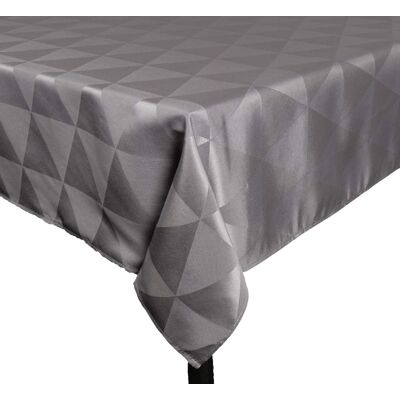Borg Living Bordsduk - 140x240 cm - Grå - jacquardvävd bordsduk med mönster Borg Living Bordsduk - 140x240 cm - Grå - jacquardvävd bordsduk med mönster