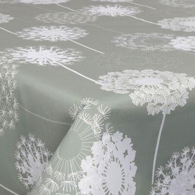 Borg Living Textil vaxduk med akrylbeläggning - 30 meter på rulle - Flower black - 140 cm bred textilduk Borg Living Textil vaxduk med akrylbeläggning - 30 meter på rulle - Flower black - 140 cm bred textilduk
