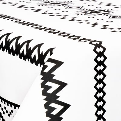 Borg Living Textil vaxduk med akrylbeläggning - Nordic pattern - 140 cm bred - På metervis Borg Living Textil vaxduk med akrylbeläggning - Nordic pattern - 140 cm bred - På metervis
