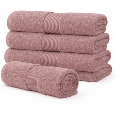 By Borg Ekologisk handduk - 100% GOTS-certifierad bomull - 50x100 - Dammrosa By Borg Ekologisk handduk - 100% GOTS-certifierad bomull - 50x100 - Dammrosa