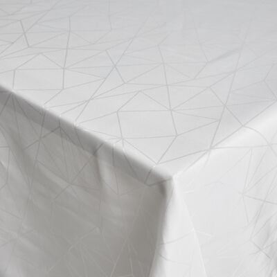 Nordstrand Home Vit Jacquard Duk - 140x320 cm Nordstrand Home Vit Jacquard Duk - 140x320 cm