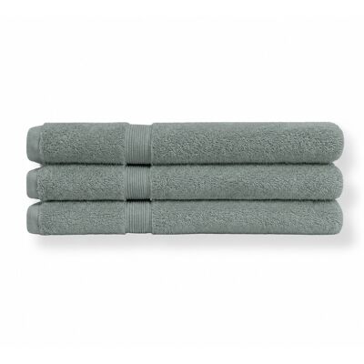By Borg Ekologisk handduk - 100% GOTS-certifierad bomull - Badhandduk 70x140 cm - Dammgrön By Borg Ekologisk handduk - 100% GOTS-certifierad bomull - Badhandduk 70x140 cm - Dammgrön