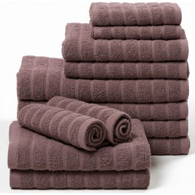 Borg Living lavendel 12-dels bomullshandduksset - Bad- och gästhanddukar Borg Living lavendel 12-dels bomullshandduksset - Bad- och gästhanddukar