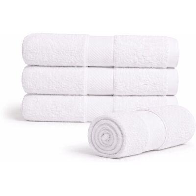 Egeria Vit 50x100cm Handduk - OEKO-TEX Certifierad Egeria Vit 50x100cm Handduk - OEKO-TEX Certifierad