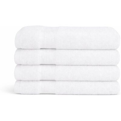 By Borg Bambu handduk - 50x100 cm - bambu/bomullsfrotté - Vit By Borg Bambu handduk - 50x100 cm - bambu/bomullsfrotté - Vit