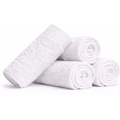 By Borg Bomullstvättlappar - 100% bomull - Tvättlappar 30x30 cm - 4-pack - Vallmo - Vit By Borg Bomullstvättlappar - 100% bomull - Tvättlappar 30x30 cm - 4-pack - Vallmo - Vit