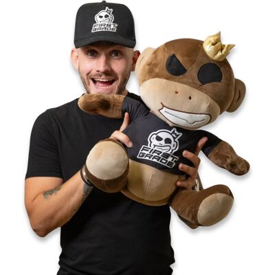 First Grade Monkey-nalle - Squish Heads - 40 cm First Grade Monkey-nalle - Squish Heads - 40 cm