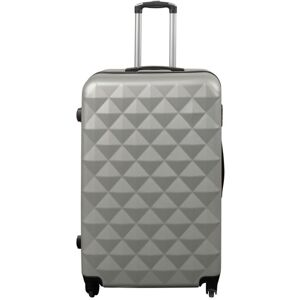 Borg Living Stor resväska - diamantgrå - hardcase resväska - billig smart resväska Borg Living Stor resväska - diamantgrå - hardcase resväska - billig smart resväska