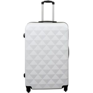 Borg Living Stor resväska - diamantvit - hardcase resväska - billig smart resväska Borg Living Stor resväska - diamantvit - hardcase resväska - billig smart resväska
