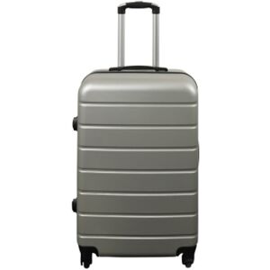 Borg Living Resväska - Hardcase resväska - Storlek Medium - Grå - Praktisk resväska Borg Living Resväska - Hardcase resväska - Storlek Medium - Grå - Praktisk resväska