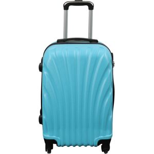 Borg Living Kabinväska - Hardcase lättvikt resväska - Storlek liten - Ljusblå Mussla Borg Living Kabinväska - Hardcase lättvikt resväska - Storlek liten - Ljusblå Mussla