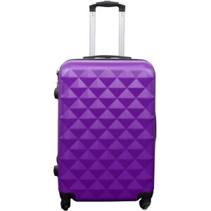 Borg Living Erbjudanden på resväskor - Hardcase - Storlek Medium - Diamant Lila - Smart resväska Borg Living Erbjudanden på resväskor - Hardcase - Storlek Medium - Diamant Lila - Smart resväska