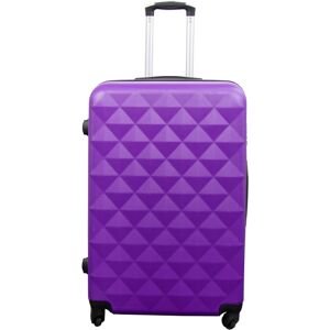 Borg Living Stor resväska - Diamant lila - Hardcase resväska - Smart resväska Borg Living Stor resväska - Diamant lila - Hardcase resväska - Smart resväska