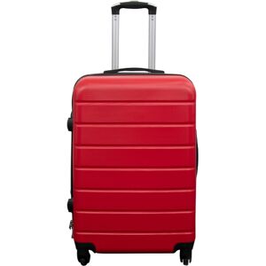 Borg Living Resväska - Hardcase resväska - Str. Medium - Röd - Praktisk resväska Borg Living Resväska - Hardcase resväska - Str. Medium - Röd - Praktisk resväska