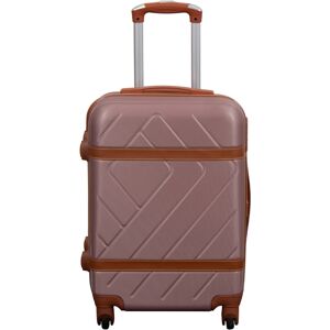 Borg Living Kabinväska - Hardcase lätt resväska - Storlek liten - Retro rosa Borg Living Kabinväska - Hardcase lätt resväska - Storlek liten - Retro rosa