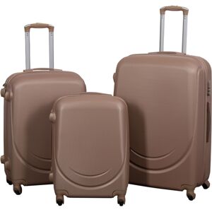 Borg Living Resväskset - 3 st. - Hardcase resväskor - Classic mocca - Lättvikts resväskor Borg Living Resväskset - 3 st. - Hardcase resväskor - Classic mocca - Lättvikts resväskor