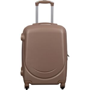 Borg Living Kabinväska - Hardcase lättviktsresväska - Stl liten - Klassisk mocca Borg Living Kabinväska - Hardcase lättviktsresväska - Stl liten - Klassisk mocca