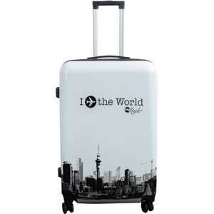 Borg Living Stor resväska - I Love The World hardcase resväska - Exklusiv resväska Borg Living Stor resväska - I Love The World hardcase resväska - Exklusiv resväska