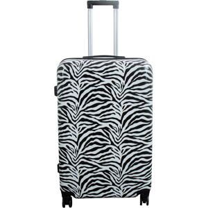 Borg Living Stor resväska - Hardcase resväska med motiv - Zebra - Exklusiv lättvikt resväska Borg Living Stor resväska - Hardcase resväska med motiv - Zebra - Exklusiv lättvikt resväska