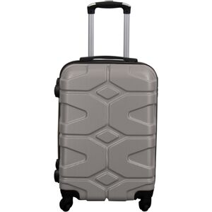 Borg Living Kabinväska - Hardcase lättvikt resväska - Stl liten - Militärsilver Borg Living Kabinväska - Hardcase lättvikt resväska - Stl liten - Militärsilver