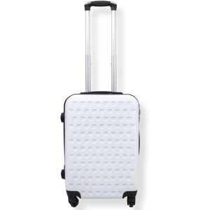 Borg Living Vit kabinväska - Hardcase med hjärtan - Stötsäker polypropen - Resväska Borg Living Vit kabinväska - Hardcase med hjärtan - Stötsäker polypropen - Resväska