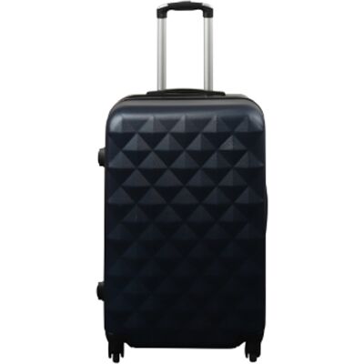 Borg Living Resväska - Hardcase resväska - Storlek Medium - Diamant mörkblå - Smart resväska Borg Living Resväska - Hardcase resväska - Storlek Medium - Diamant mörkblå - Smart resväska