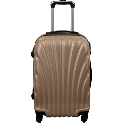 Borg Living Kabinväska - Hardcase lättviktsresväska - Storlek liten - Guldmussla Borg Living Kabinväska - Hardcase lättviktsresväska - Storlek liten - Guldmussla