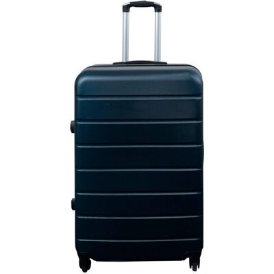 Borg Living Stor resväska - Mörkblå - Hardcase resväska - Storlek Large - Lättviktsresväska med 4 hjul Borg Living Stor resväska - Mörkblå - Hardcase resväska - Storlek Large - Lättviktsresväska med 4 hjul