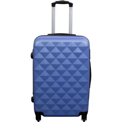 Borg Living Resväska - Hardcase - Storlek Medium - Diamant blå - Smart billig resväska Borg Living Resväska - Hardcase - Storlek Medium - Diamant blå - Smart billig resväska