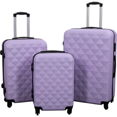 Borg Living Resväskor - Set med 3 st. - Exklusivt erbjudande på hardcase resväskset - Diamantlila Borg Living Resväskor - Set med 3 st. - Exklusivt erbjudande på hardcase resväskset - Diamantlila
