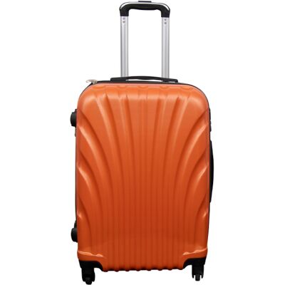 Borg Living Resväska - Hardcase resväska - Stl Medium - Orange mussla - Exklusiv resväska Borg Living Resväska - Hardcase resväska - Stl Medium - Orange mussla - Exklusiv resväska