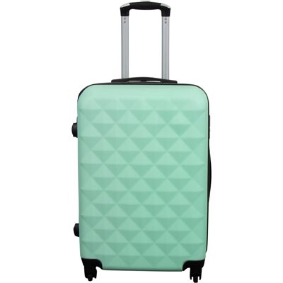 Borg Living Erbjudanden på resväskor - Hardcase - Storlek Medium - Diamant turkos - Smart resväska Borg Living Erbjudanden på resväskor - Hardcase - Storlek Medium - Diamant turkos - Smart resväska