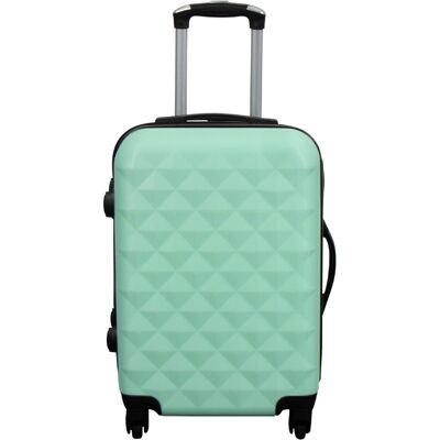 Borg Living Kabinväska - Hardcase lättvikt resväska - Str. liten - Diamant turkos Borg Living Kabinväska - Hardcase lättvikt resväska - Str. liten - Diamant turkos