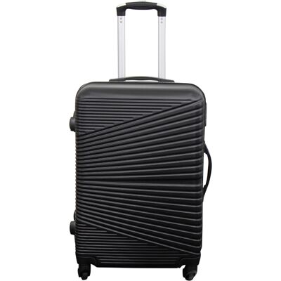 Borg Living Erbjudanden på resväskor - Hardcase - Storlek Medium - Nordic svart - Smart resväska Borg Living Erbjudanden på resväskor - Hardcase - Storlek Medium - Nordic svart - Smart resväska