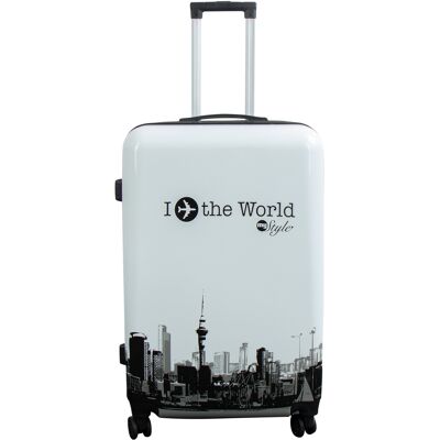 Borg Living Stor resväska - I Love The World hardcase resväska - Exklusiv resväska Borg Living Stor resväska - I Love The World hardcase resväska - Exklusiv resväska