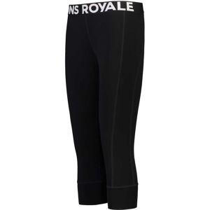 Mons Royale Svarta Merino Flex 200 Leggings - Leggings Mons Royale Svarta Merino Flex 200 Leggings - Leggings