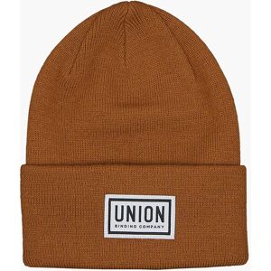 Union High Cuff Beanie BROWN One Size