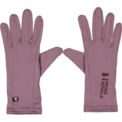 Mons Royale Volta Merino Glove Liner MAUVE XL Mons Royale Volta Merino Glove Liner MAUVE XL