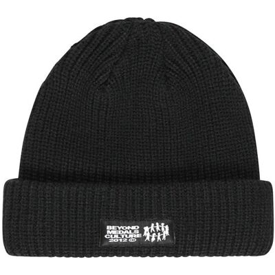 Beyond Medals Culture Beanie BLACK One Size Beyond Medals Culture Beanie BLACK One Size