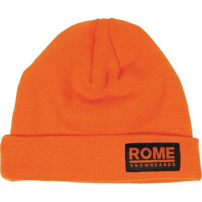 Rome Logo Beanie ORANGE One Size Rome Logo Beanie ORANGE One Size