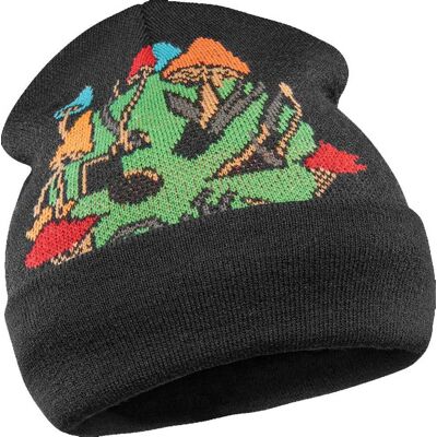 Thirtytwo Mushroom Beanie BLACK One Size Thirtytwo Mushroom Beanie BLACK One Size