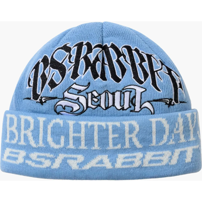 Bs Rabbit Brighter Days Beanie SKY BLUE One Size Bs Rabbit Brighter Days Beanie SKY BLUE One Size