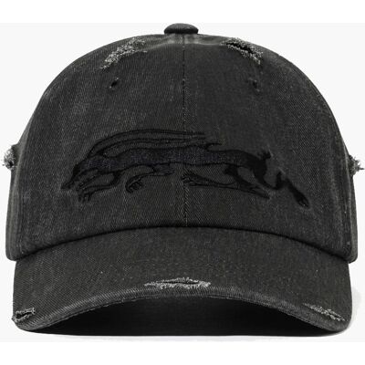 Bs Rabbit Dirty Washed Cotton Cap CHARCOAL One Size Bs Rabbit Dirty Washed Cotton Cap CHARCOAL One Size