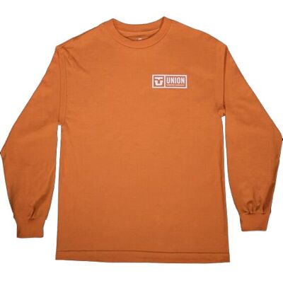 Union Classic Long Sleeve ORANGE L Union Classic Long Sleeve ORANGE L