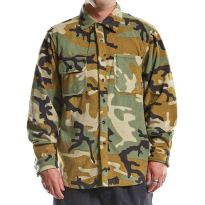 Thirtytwo Rest Stop Shirt CAMO S Thirtytwo Rest Stop Shirt CAMO S