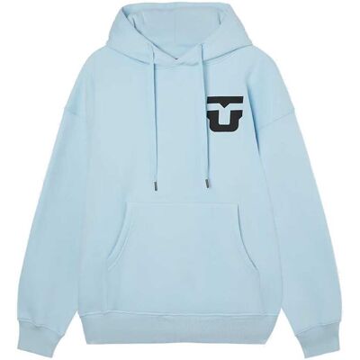 Union Team Ljusblå Hoodie - Huvtröja - Unisex Union Team Ljusblå Hoodie - Huvtröja - Unisex