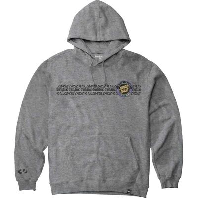 Thirtytwo 32 X Santa Cruz Hoodie GREY HEATHER L Thirtytwo 32 X Santa Cruz Hoodie GREY HEATHER L