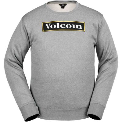 Volcom Core Hydro Crew HEATHER GREY S Volcom Core Hydro Crew HEATHER GREY S